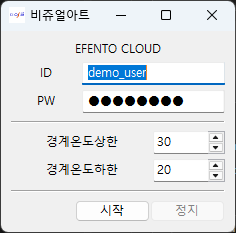 Cloud sign-in and alarm limit window